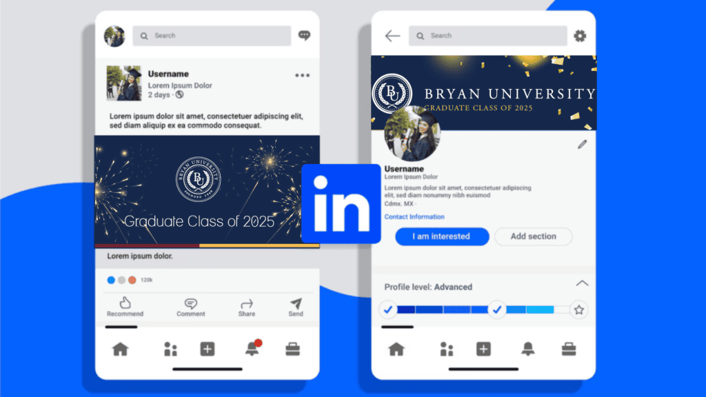 Bryan University Fall 2025 Commencement: How to Watch Live 1 An example of a LinkedIn page using the Bryan University media kit